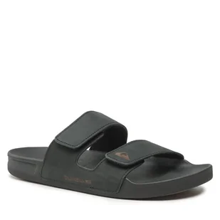 Klapki Quiksilver AQYL101256 Czarny - Klapki i japonki męskie - miniaturka - grafika 1