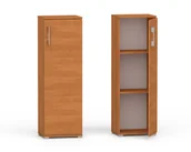 Regały - Regał Komoda Pola 1D 110 X 40 Cm Olcha 3 Półki - miniaturka - grafika 1