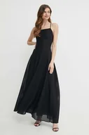 Sukienki - Emporio Armani sukienka kolor czarny maxi rozkloszowana 3D2A7J 2JJHZ - miniaturka - grafika 1