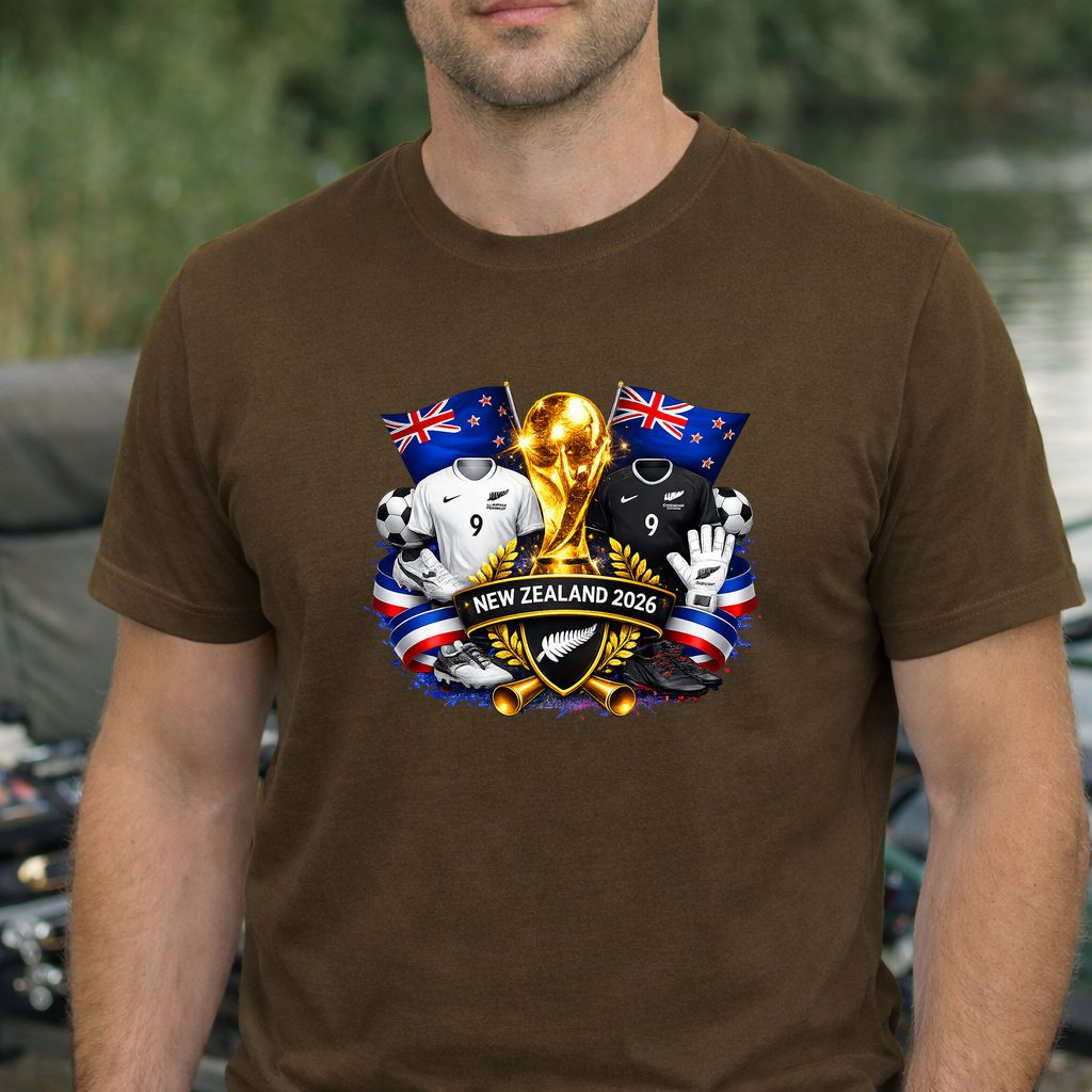 Koszulka WORLD CUP 2026 kolor brązowy rozmiar XL