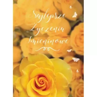 Karnet B6 Imieniny - Kartki okolicznościowe i zaproszenia - miniaturka - grafika 1