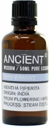 Olejek Eteryczny Mięta Pieprzowa, Ancient Wisdom, 50ml - Aromaterapia - miniaturka - grafika 1