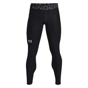 Męskie Legginsy UNDER ARMOUR UA HG ARMOUR LEGGINGS 1361586-001 – Czarny - Bielizna sportowa męska - miniaturka - grafika 1