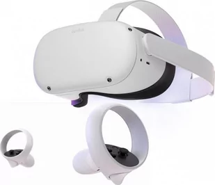 Gogle VR Oculus Quest 2 128 GB (899-00184-02) - Okulary VR - miniaturka - grafika 1