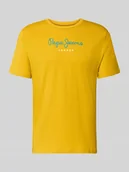 Koszulki męskie - Koszulka z czystej bawełny w kroju regular fit model 'EGGO' - miniaturka - grafika 1