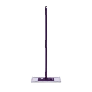 MERY Mop płaski z mikrofibry z teleskopowym kijem - Miotły, szufle, mopy - miniaturka - grafika 1