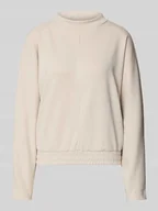 Bluzy damskie - Bluza z prążkowaną stójką model ‘Gulitta’ - miniaturka - grafika 1