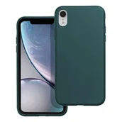 Etui i futerały do telefonów - OEM Futerał matt do iphone xr ciemnozielony - miniaturka - grafika 1