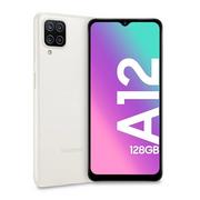 Telefony komórkowe - Samsung Galaxy A12 128GB Dual Sim Biały - miniaturka - grafika 1