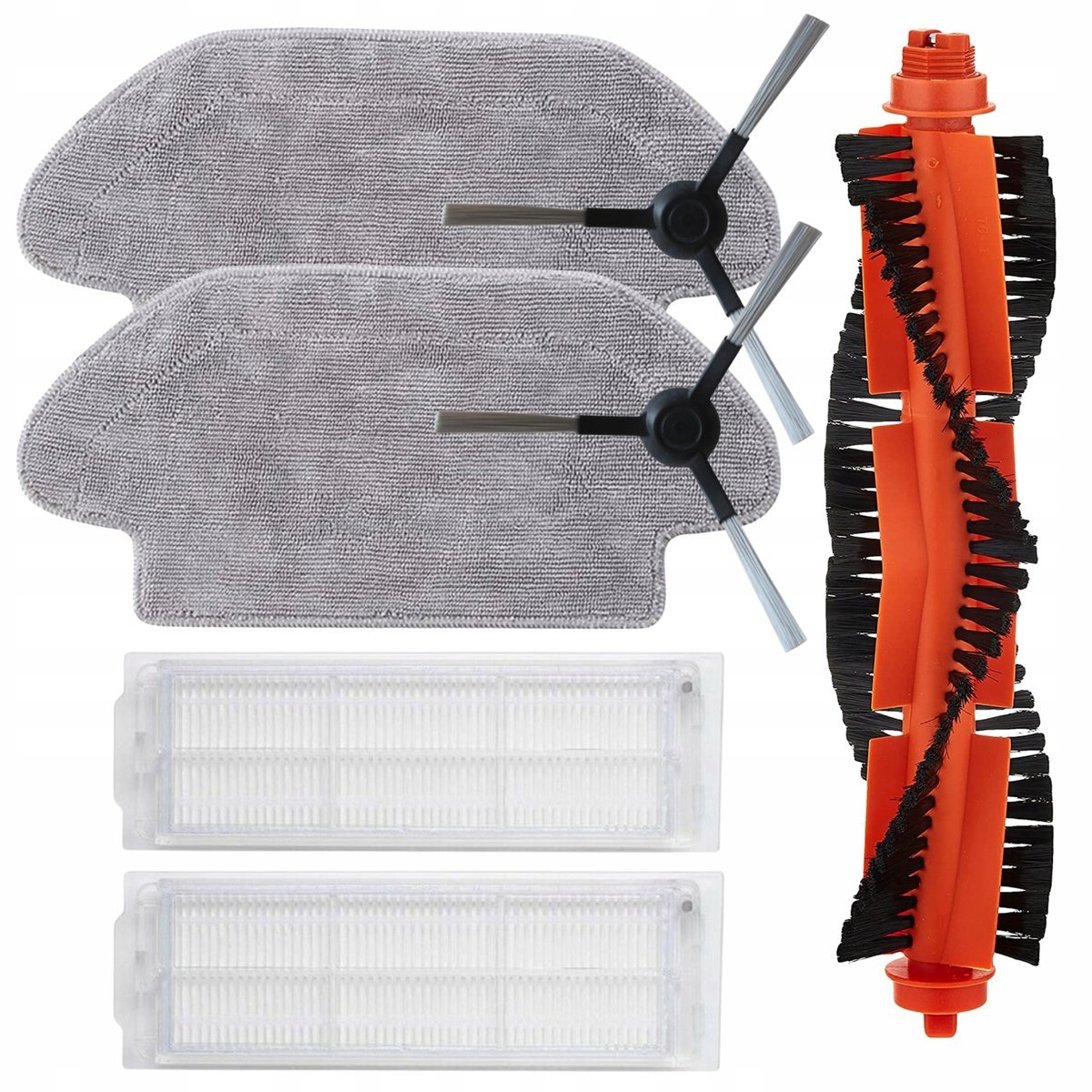 Filtry Szczotki Mopy do Xiaomi Vacuum Mop Pro, S10 VIOMI V2 V3 - 7 szt.