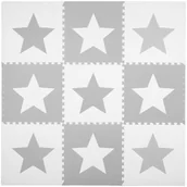 Wyposażenie pokoiku dziecięcego - Ricokids Mata piankowe duże puzzle piankowe szachownica 180x180cm 9szt - gwiazdki 7502 - miniaturka - grafika 1