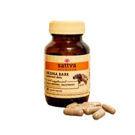 Serce i układ krążenia - Sattva Ayurveda Arjuna Ekstrakt Kapsułki - miniaturka - grafika 1