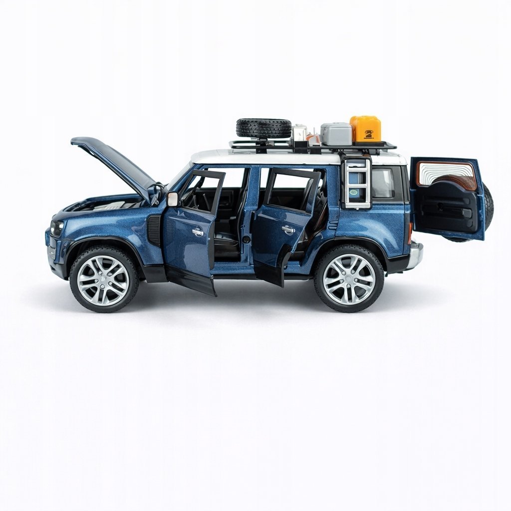Inne Land Rover Defender 1:24 św./dź. metal
