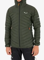 Kurtki narciarskie - Kurtka puchowa Salewa Brenta Jacket - dark olive - miniaturka - grafika 1