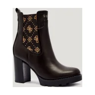 Botki damskie - Guess Botki na słupku NEALLE - miniaturka - grafika 1