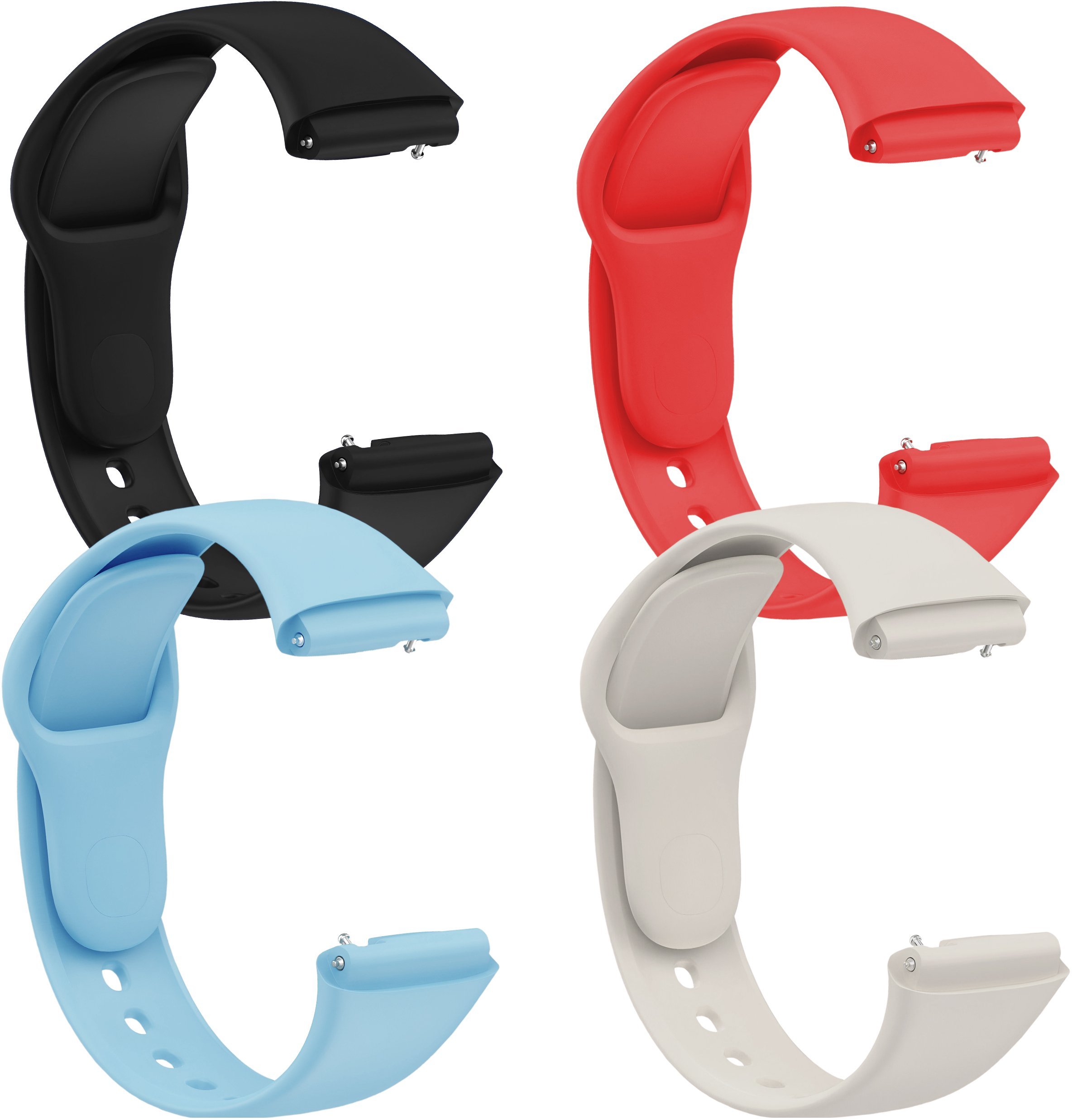 ChronSmarta Zestaw 4x pasek ChronSmarta do smartwatch'a Xiaomi Redmi Watch 3 Active
