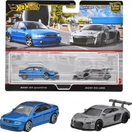Samochody i pojazdy dla dzieci - Hot Wheels 2-pak Samochodziki Premium JDY82 - miniaturka - grafika 1