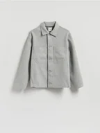 Kurtki męskie - Reserved - Kurtka koszulowa - jasnoszary - miniaturka - grafika 1