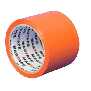 Taśma pakowa, pomarańczowa, 75 mm/50 yd - Taśmy klejące - miniaturka - grafika 1