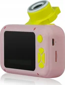 Elektroniczne nianie i monitory oddechu - Kamera cyfrowa Shona KIDCAM KC02 Kamera Dla Dzieci PINK - miniaturka - grafika 1