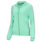 Kurtki damskie - Damska kurtka Fila Sweatjacket Skare Ice Green S - miniaturka - grafika 1