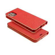 Etui i futerały do telefonów - Forcell Kabura LUNA Book Gold do SAMSUNG Galaxy S21 FE czerwony - miniaturka - grafika 1