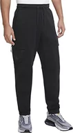 Spodenki męskie - Nike Męskie spodnie sportowe Tech Fleece Pants, czarny/(czarny), XXL - miniaturka - grafika 1