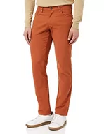 Spodnie męskie - Hackett London Spodnie męskie, Pomarańczowy (Picante), 32W / 32L - miniaturka - grafika 1