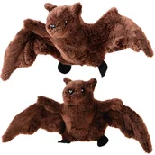 Zabawy w naśladowanie dorosłych - Maskotka Pluszak Nietoperz brązowy 30cm 13964 - miniaturka - grafika 1