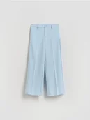 Spodnie i spodenki dla dziewczynek - Reserved - Eleganckie spodnie - jasnoniebieski - miniaturka - grafika 1