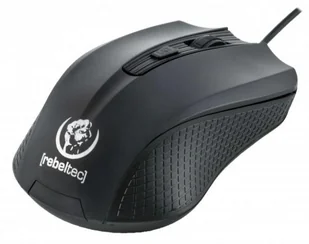 Rebeltec optyczna USB BLAZER RBLMYS00047 czarna - Myszki - miniaturka - grafika 2