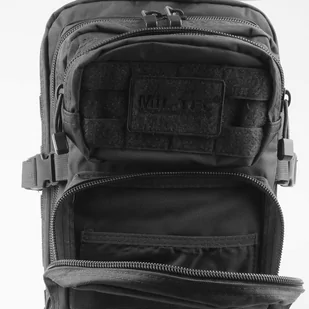 Mil-Tec Plecak wojskowy 2-komorowy Assault Small 20 Black roz uniw 14002002) 14002002 - Plecaki - miniaturka - grafika 15