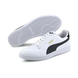 Buty Puma Shuffle Rozmiar 45 Biały - 309668-03 - Buty trekkingowe męskie - miniaturka - grafika 1