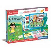 Zabawki interaktywne dla dzieci - Mówiące Pióro 500 pytań Clementoni - miniaturka - grafika 1