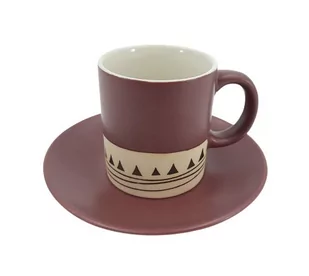Filiżanka z talerzykiem spodkiem do kawy herbaty prezent upominek - Filiżanki - miniaturka - grafika 1