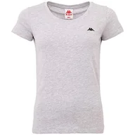 Koszulki i topy damskie - Kappa Kappa Damska halina T-shirt, High-Rise melange, S 308000 - miniaturka - grafika 1