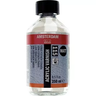 Werniks Matowy 250Ml  Amsterdam Talens 115 - Pozostałe akcesoria dla plastyków - miniaturka - grafika 1