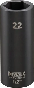 Dewalt nasadka 22mm 1/2c impact socket deep - Klucze i nasadki - miniaturka - grafika 1
