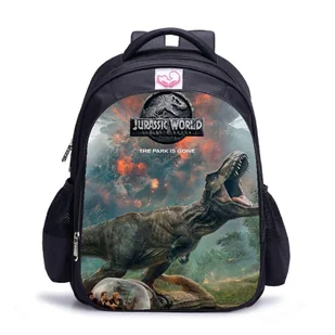 Phwj Plecak dinozaura 3d dla chłopców tornister szkolny dla dzieci szkolnych Nadaje się do szkoły, kempingu, podróży, wędrówek, weekendowych wyciec... - Plecaki szkolne i tornistry - miniaturka - grafika 1