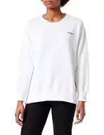 Swetry damskie - Pepe Jeans Damski sweter Calista Crew, 800 biały, XS - miniaturka - grafika 1