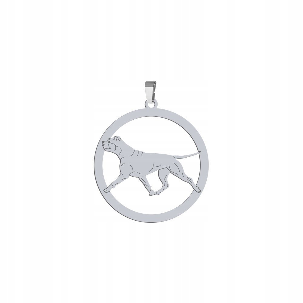 Zawieszka Srebrna Amstaff 925 Prezent Kobieta GRAWER GRATIS