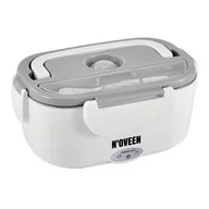 Wyposażenie lokali gastronomicznych - Noveen Noveen LB 410 lunch box pojemnik podgrzewany szary Enova36737 - miniaturka - grafika 1