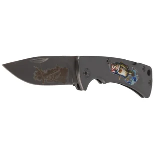 Nóż składany wędkarski motyw ryb Herbertz Solingen Stainless, Satin (585809) - Noże - miniaturka - grafika 2
