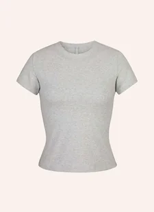 Skims Koszulka Rekreacyjna Cotton Jersey grau - Moda i Uroda OUTLET - miniaturka - grafika 1