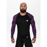 Kimona, stroje i obuwie - Longsleeve męski Pitbull Rashguard Performance Pro plus Belt - miniaturka - grafika 1