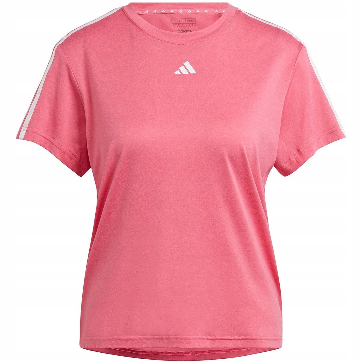 Koszulka damska adidas Aeroready Train Essentials 3-Stripes Tee różowa HZ56