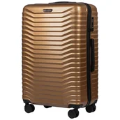 Walizki - Walizka DUŻA WINGS PC SEA EAGLE 28" GOLD - miniaturka - grafika 1