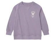 Swetry dla dziewczynek - pepperts!® Bluza dziewczęca z bawełną organiczną (Fioletowy, 134-140) - miniaturka - grafika 1
