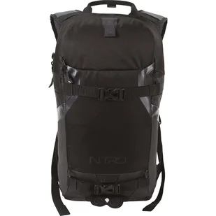 Nitro Unisex Rover 14 plecak snowboardowy, turystyczny, motocyklowy, 1 sztuka, czarny (Black Out), 14L, nowoczesny - Plecaki - miniaturka - grafika 3