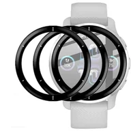 Akcesoria do smartwatchy - ZESTAW 2X Szkło Hybrydowe FULL GLUE 5D do Garmin VENU 2 PLUS czarny - miniaturka - grafika 1